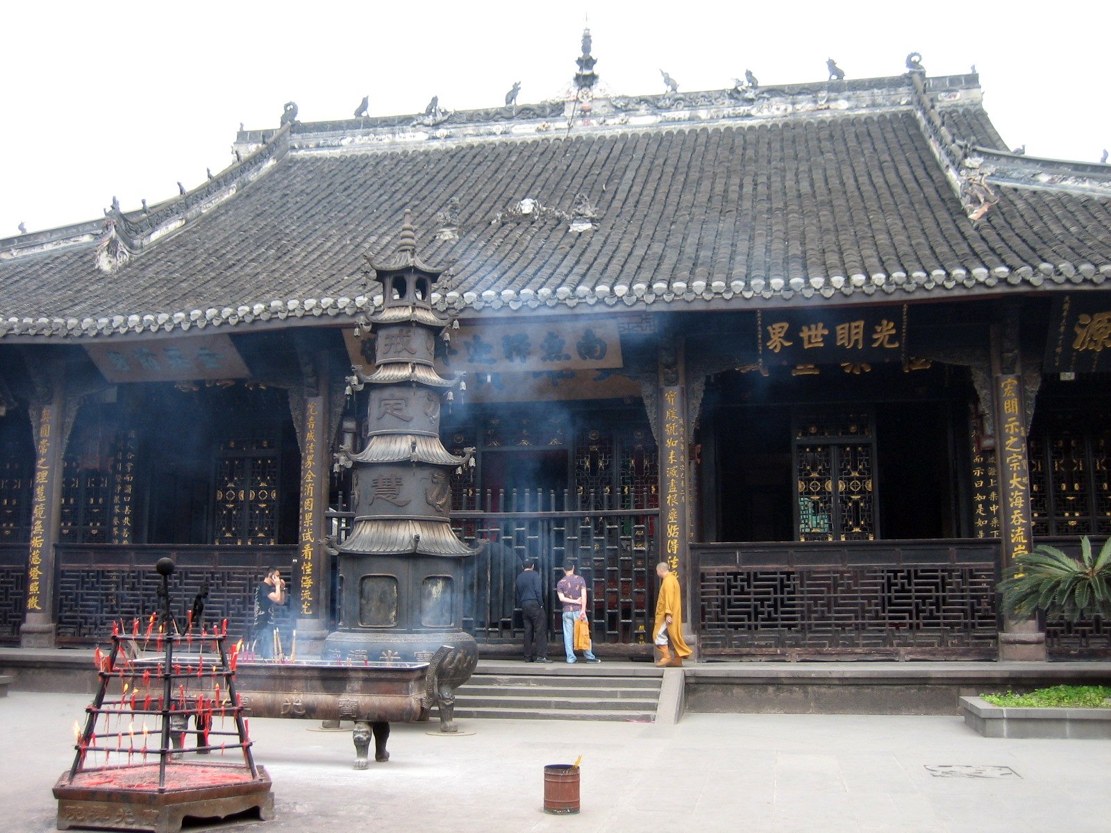 วัด Baoguang Temple ในเฉิงตู